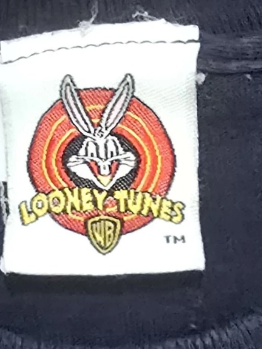 Vintage 1997 Looney Tunes Tweety Bird Whatever T-Shirt - Single Stitch Navy XL